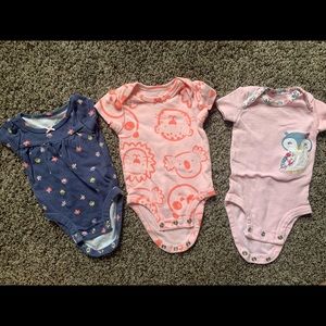 Newborn girl onesies